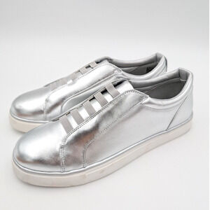 Reaction Kenneth Cole Bonnie Metallic Slip-On Sneaker Women’s Size US8 EU39